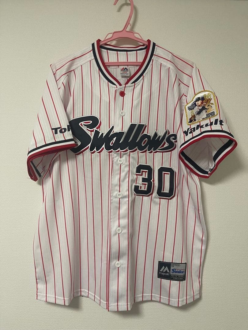 新人王　ヤクルトスワローズ　荘司　ユニフォーム　つば九郎