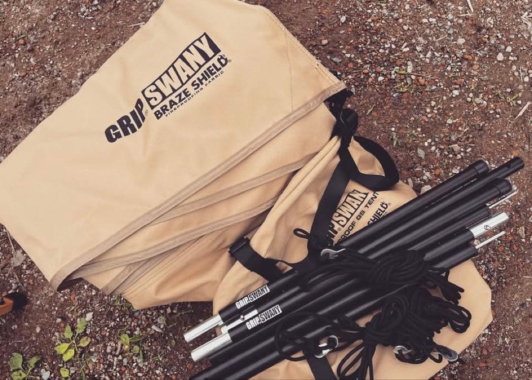 グリップスワニーgripswanyファイヤープルーフGSテント