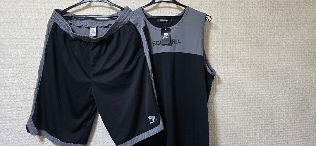 EGOZARU タンクトップ XL ブラック　エゴザル　タグ付き