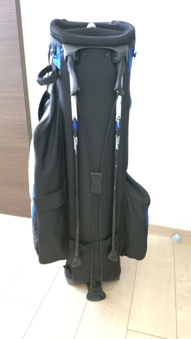 Titleist スタンドゴルフバッグ 黒/青