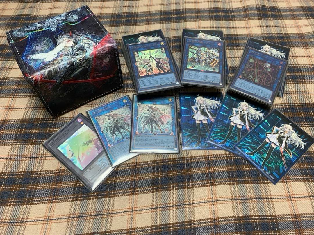 遊戯王　閃刀姫　デッキ　デッキケース　スリーブ　付き　微高レート