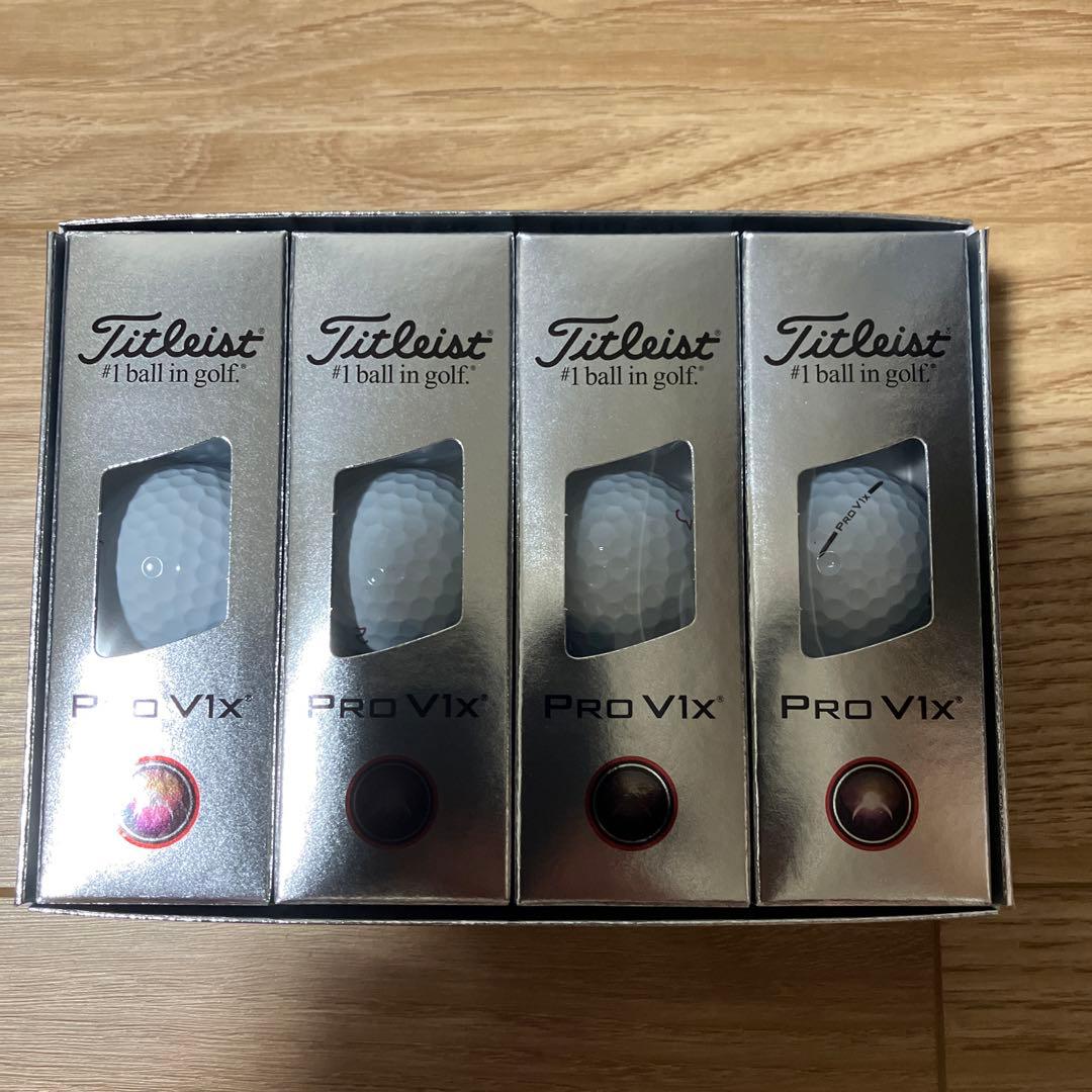 Titleist Pro V1x ゴルフボール 1ダース