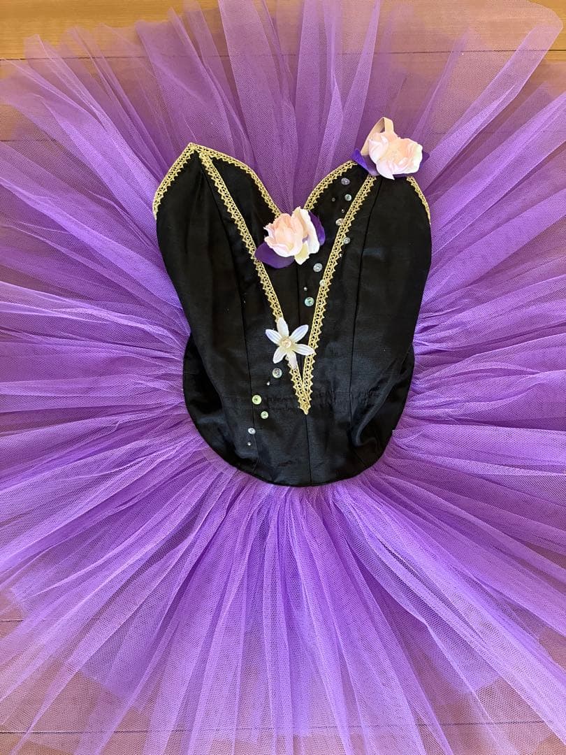 パープル×黒ボディクラシックチュチュ5号