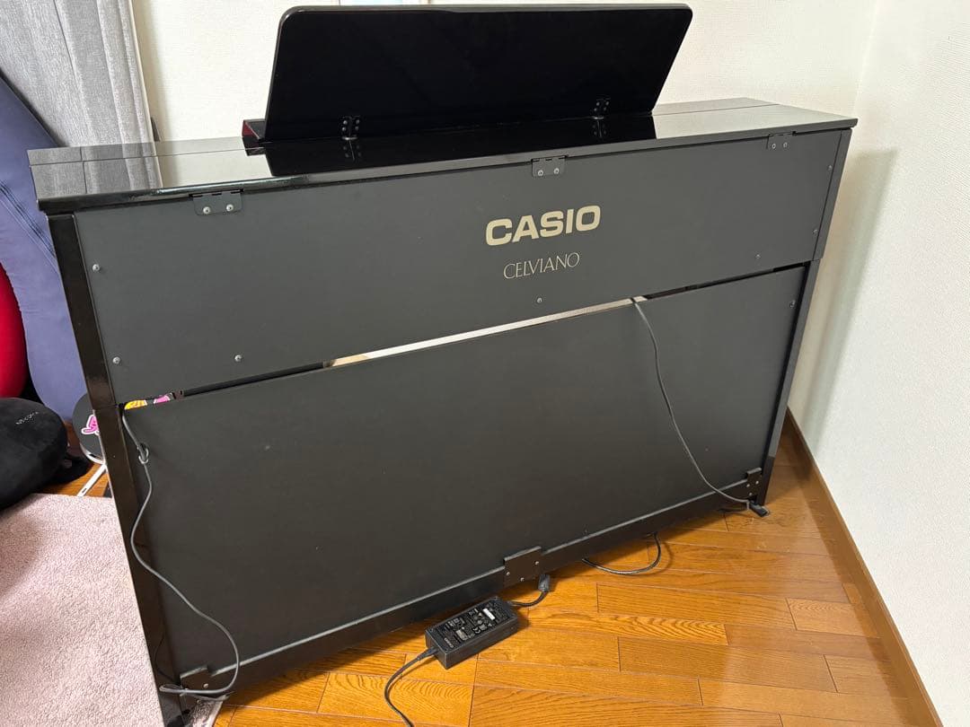 CASIO CELVIANO電子ピアGP500BP中古黒光沢仕上 (付属品込み)