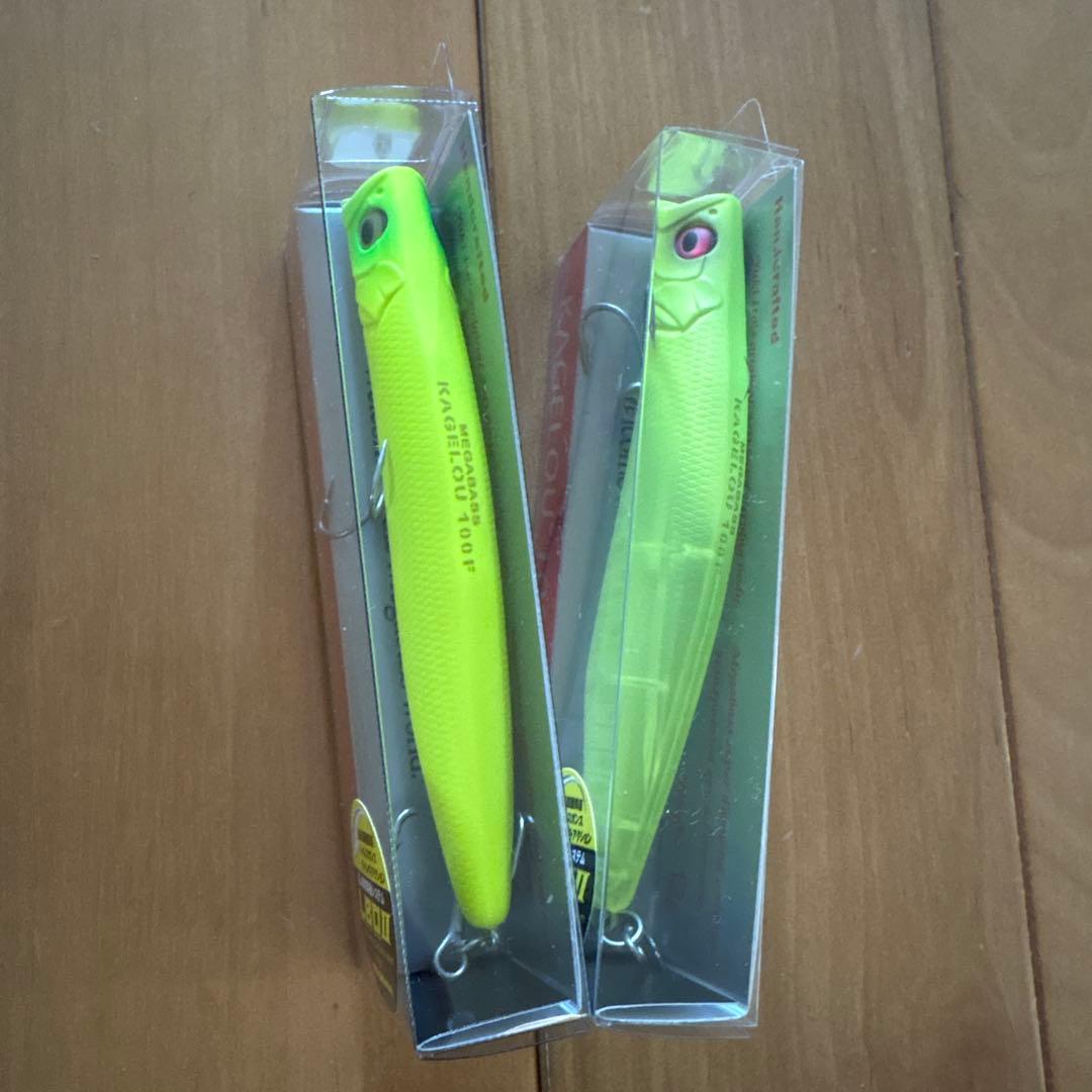 【オリカラ＋】☆Megabass カゲロウ100F 2個セット
