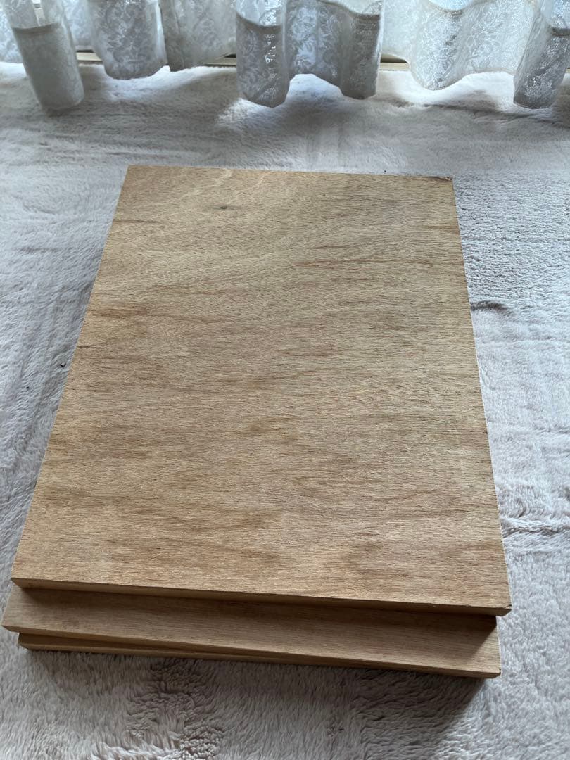 画材用木製パネル７点　F12 F6