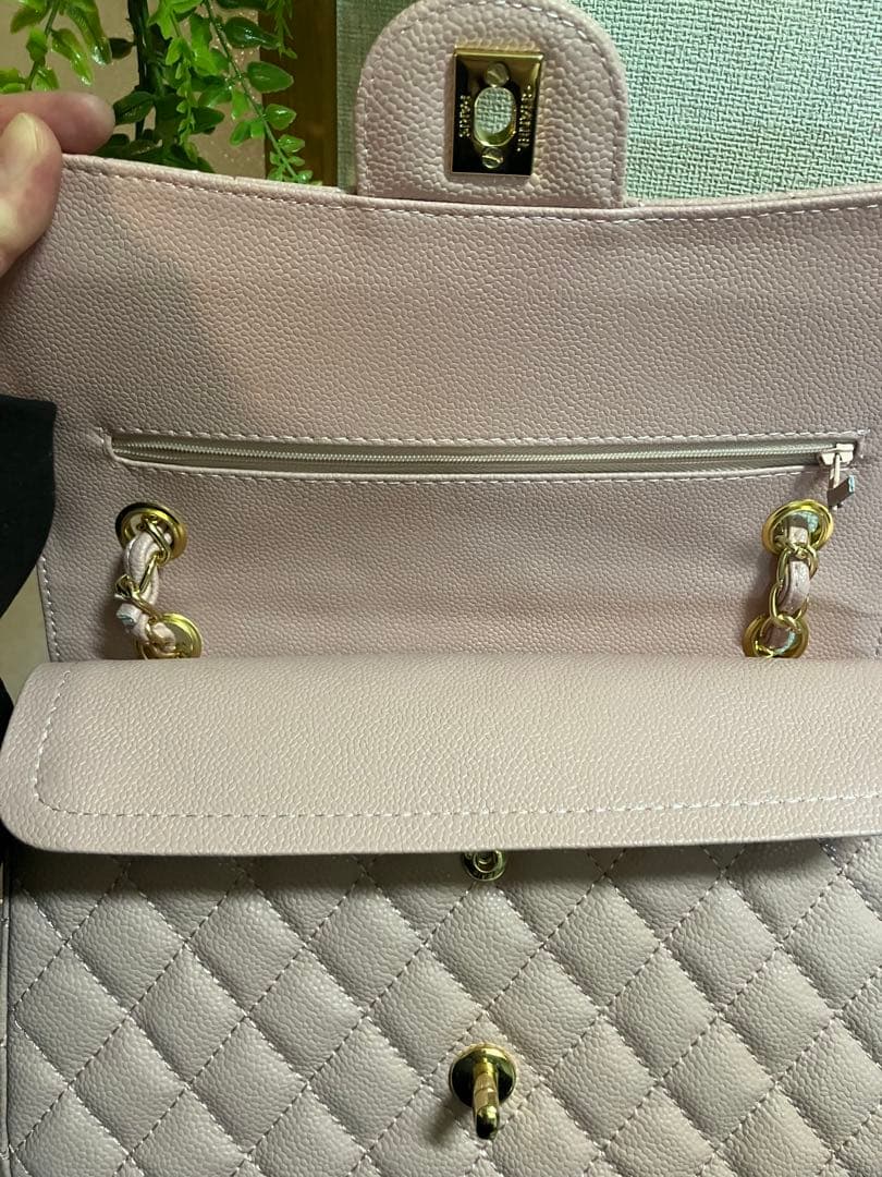 CHANEL マトラッセ　ショルダー　ピンク　シリアル　ノベルティ　コレが最後