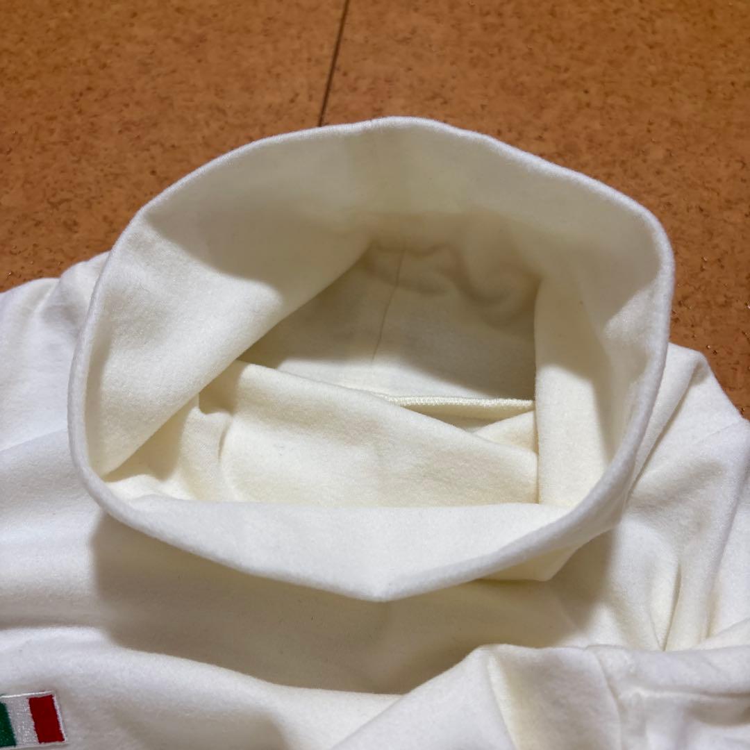 今期　BEAMS GOLF タートルネック　モックネック　ロゴ　パープルラベルL