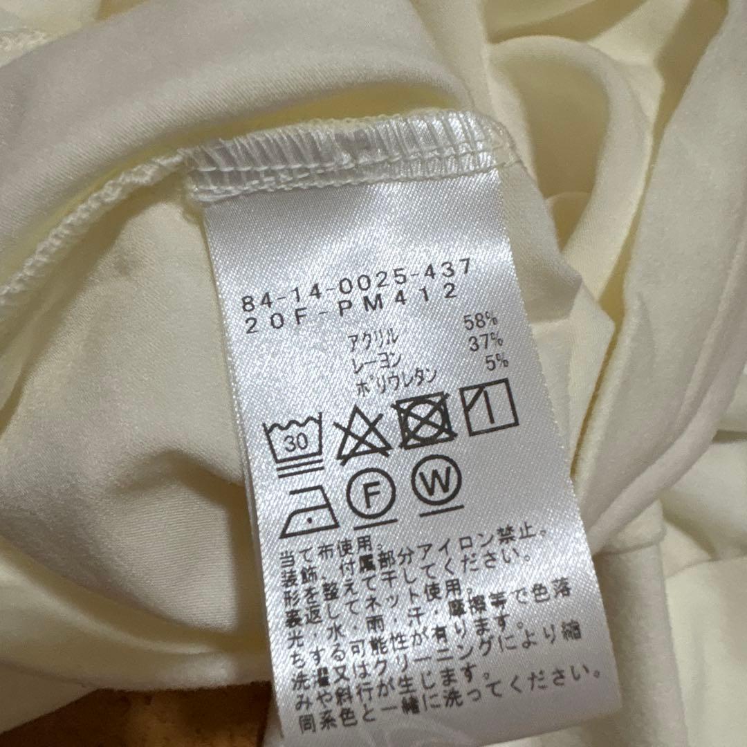 今期　BEAMS GOLF タートルネック　モックネック　ロゴ　パープルラベルL