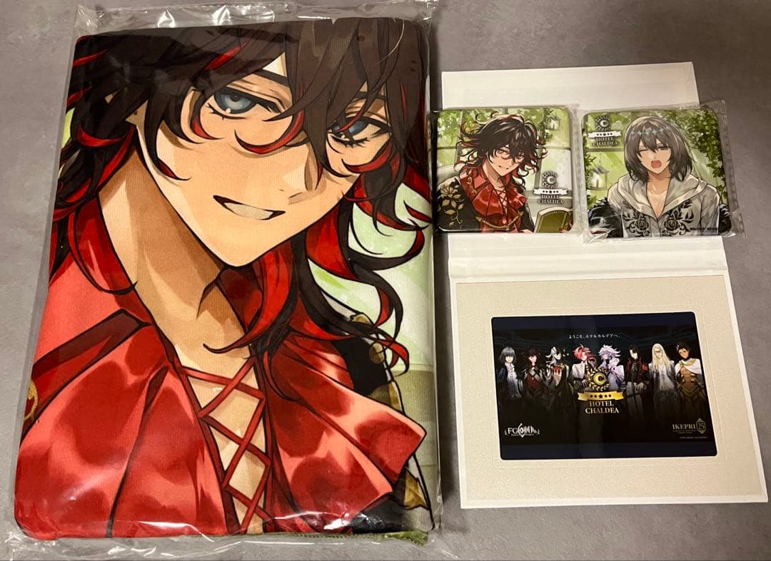 FGO ホテルカルデア　宿泊特典　オベロン ダンテ・アリギエーリ　缶バッジ