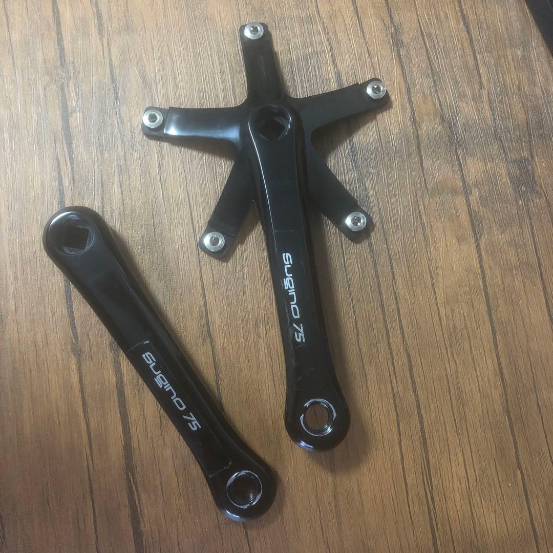 パーツ *SUGINO* SG75 crank (black)