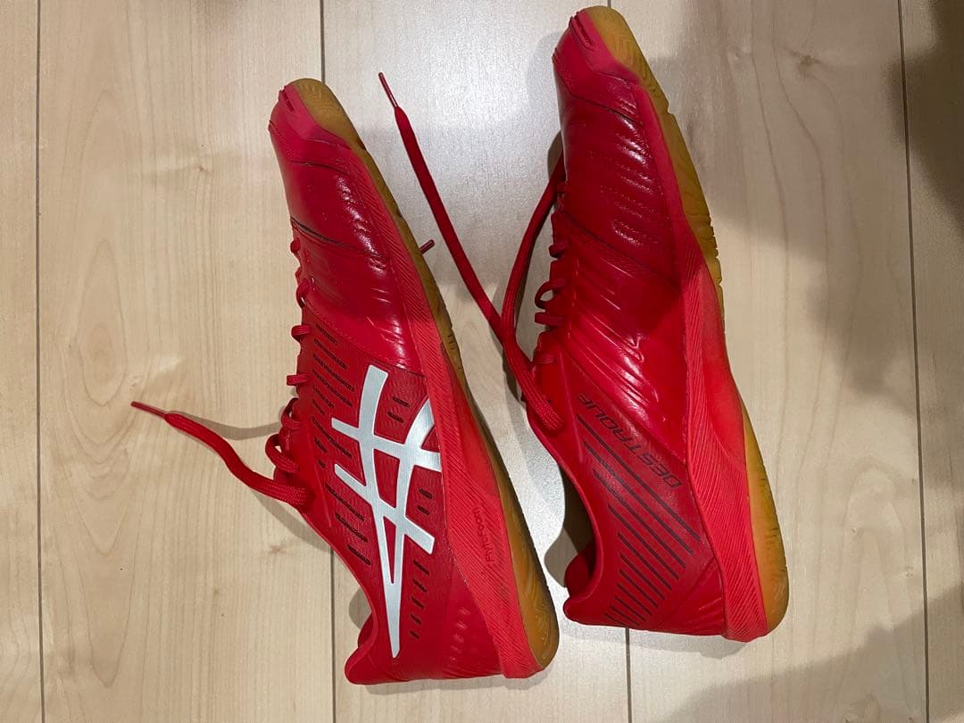 ASICS デスタッキ　FF クラシックレッド×ピュアシルバー　26.5cm