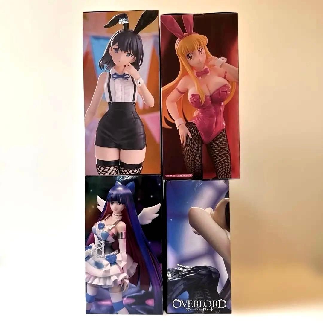 〜注目プライズまとめ売り〜フィギュア 秋本麗子 宝多六花 ストッキング アルベド