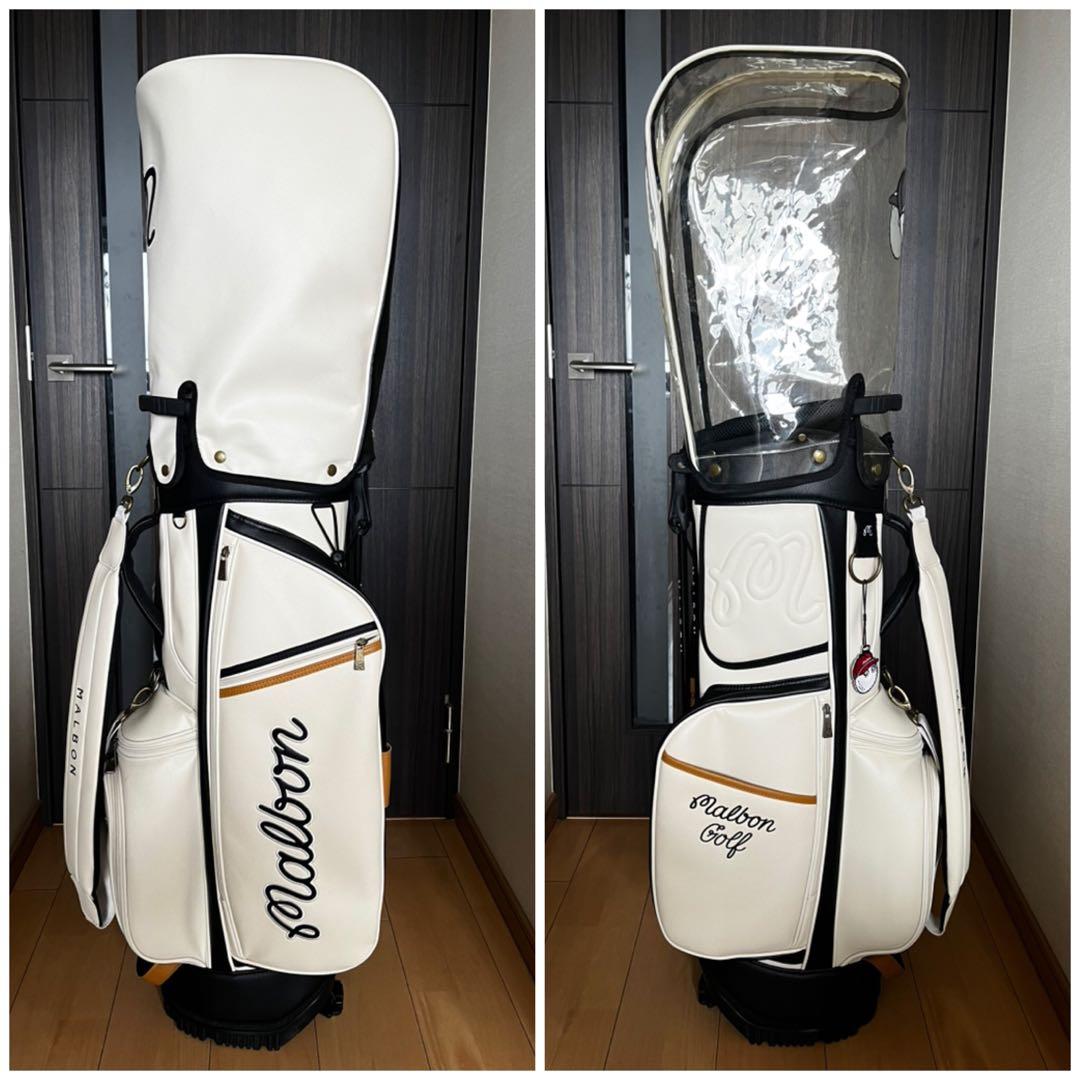 超美品大人気マルボンゴルフ スタンドキャディバッグ Malbon Golf 9型