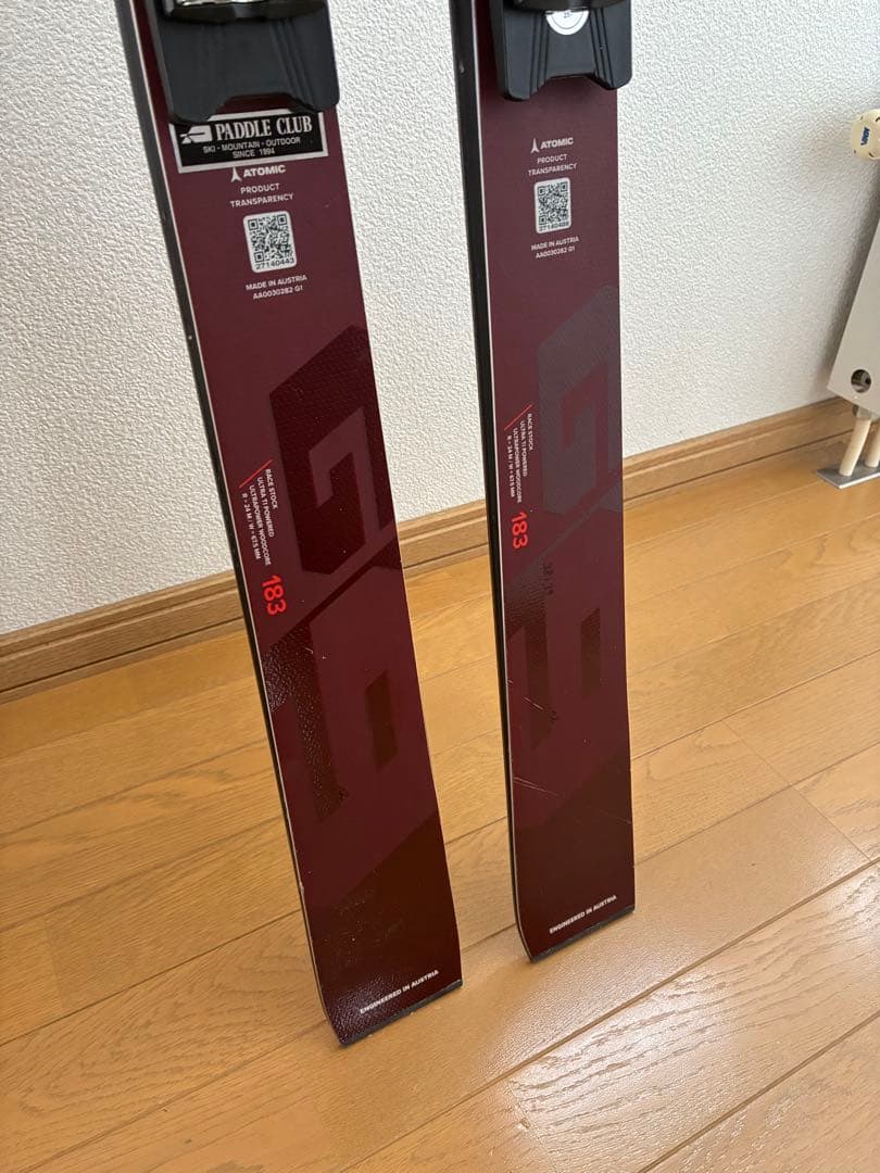 アトミック ATOMIC Redster G9 RS 183cm ICON16