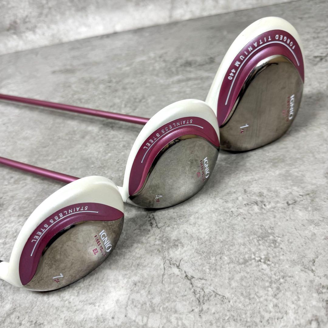 【初心者セット】Callaway IGNIO EL クラブ 8本 レディース