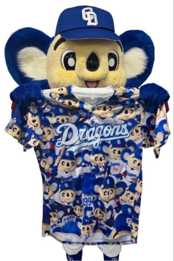 中日ドラゴンズ　ドアラまみれユニホーム　 Oサイズ