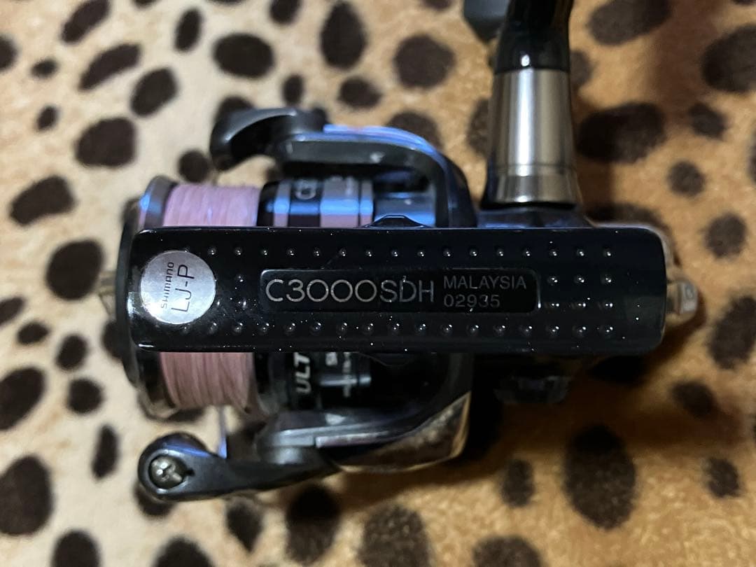 1 美品 シマノ純正 アルテグラ C3000SDH ダブルハンドル ライトゲーム