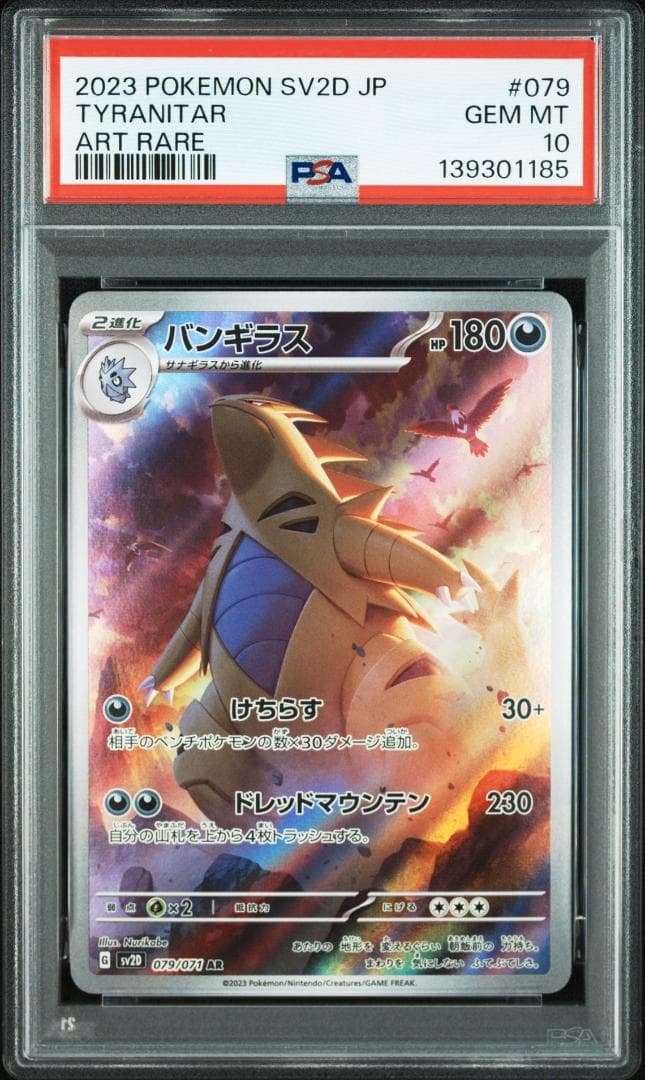 (08-361)【PSA10】バンギラス グラードン 2連番