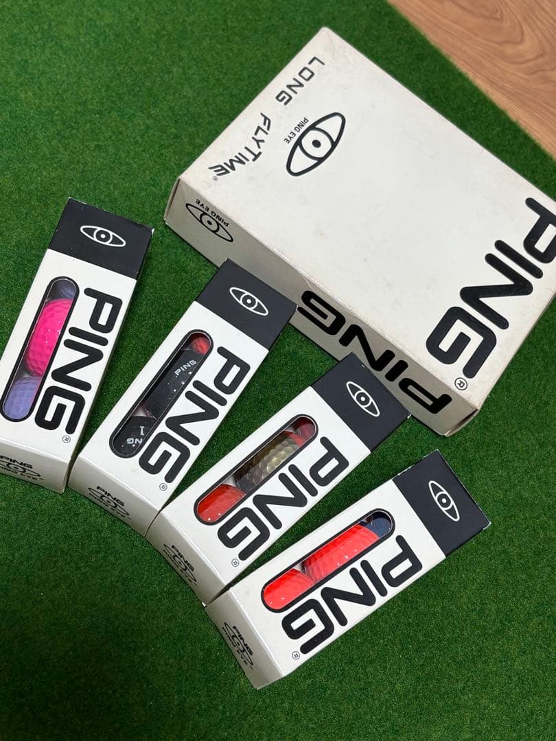 ①PING ツートンカラー ボール ヴィンテージ 1BOX