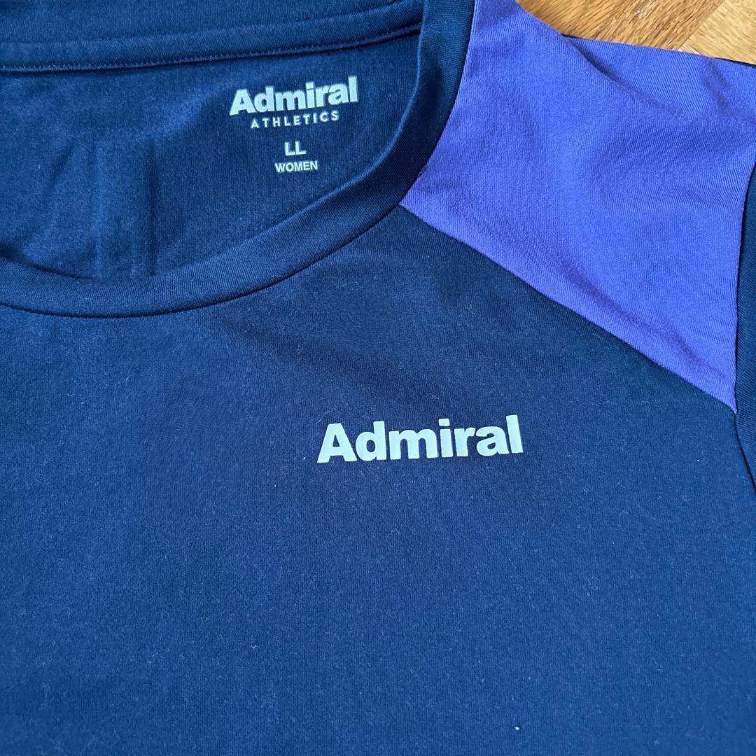 Admiral レディース Tシャツ LLサイズ ネイビー