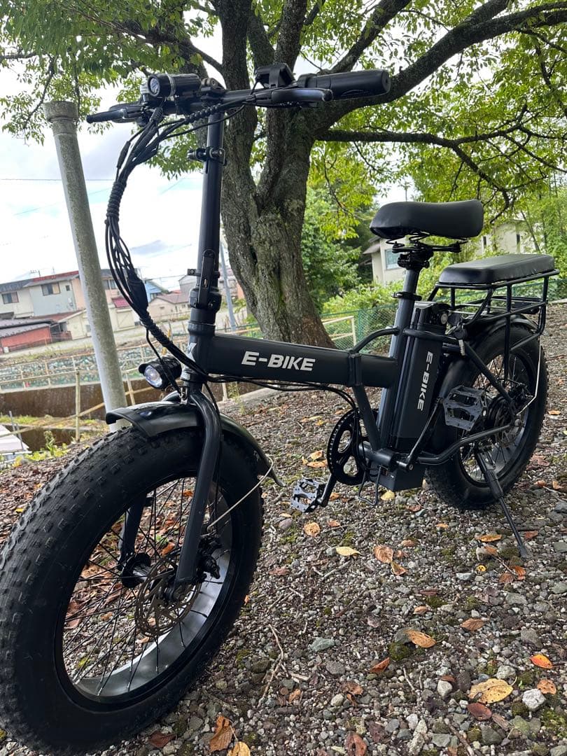 E-Bike 電動アシスト自転車折りたたみ(ジャンク品)
