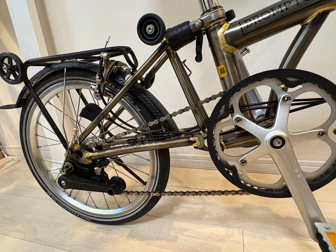 【レア】BROMPTON ブロンプトン 希少色 RAW 6段変速 S ハンドル
