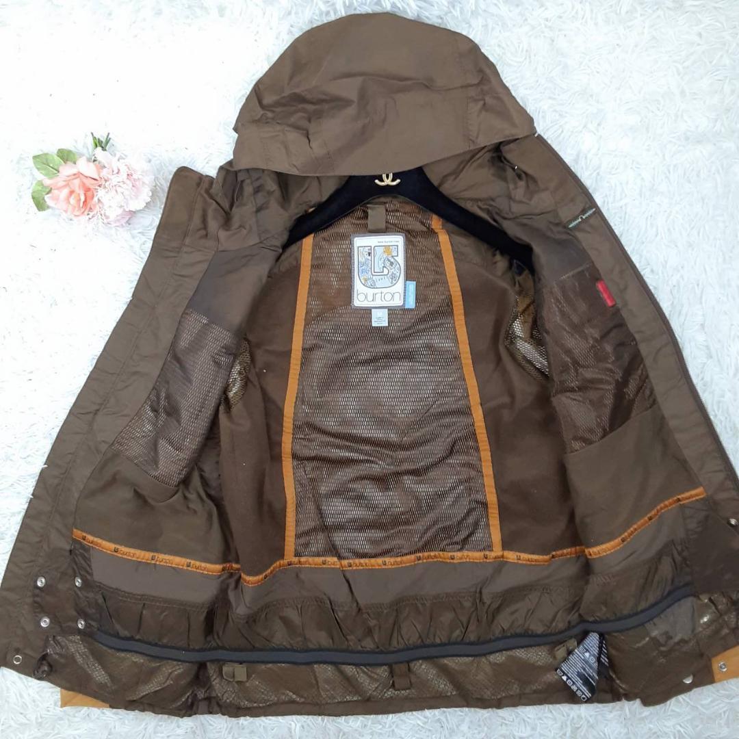 美品◎burton バートン スノボウェアセットアップ 上下セット 防寒 防水