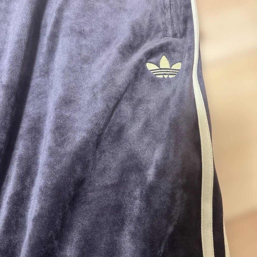adidas アディダス ファイヤーバード ベロア ダークブラウン 3XL