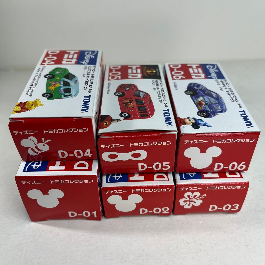 トミカ　ディズニートミカ コレクション　6台セット
