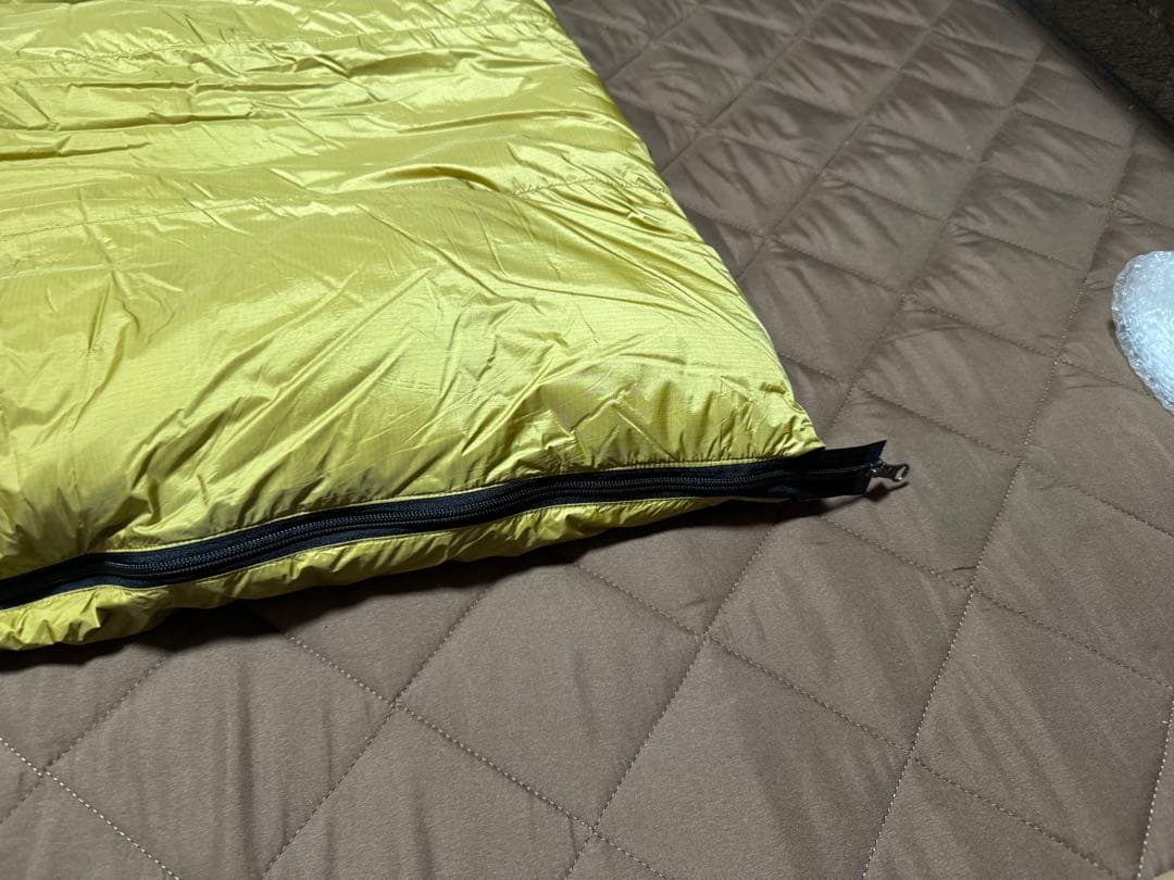 ナンガ オリジナル オーロラライト 封筒型 800DX COYOTE ブラック