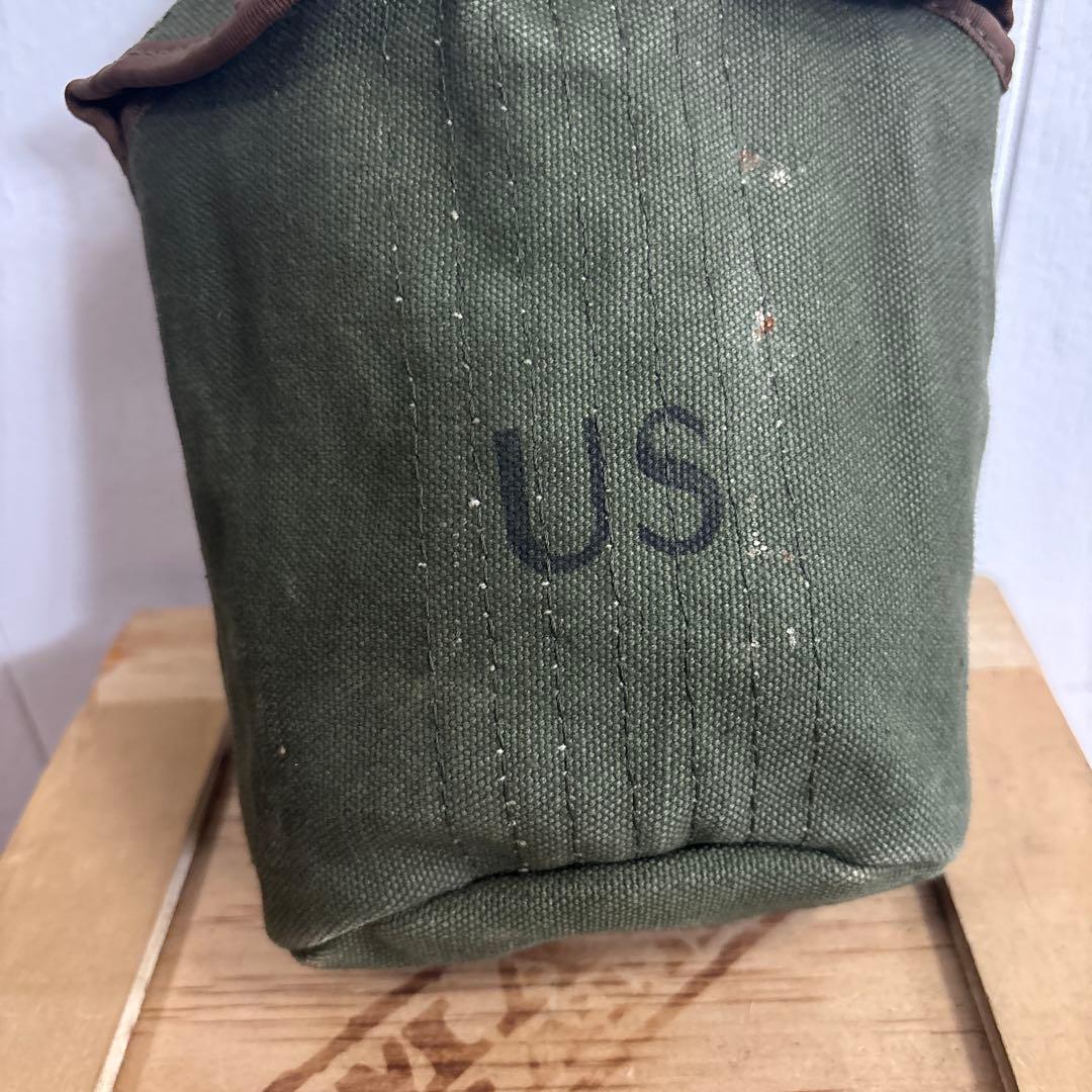 美品　米軍　実物　M1956 コットン　キャンティーンカバー