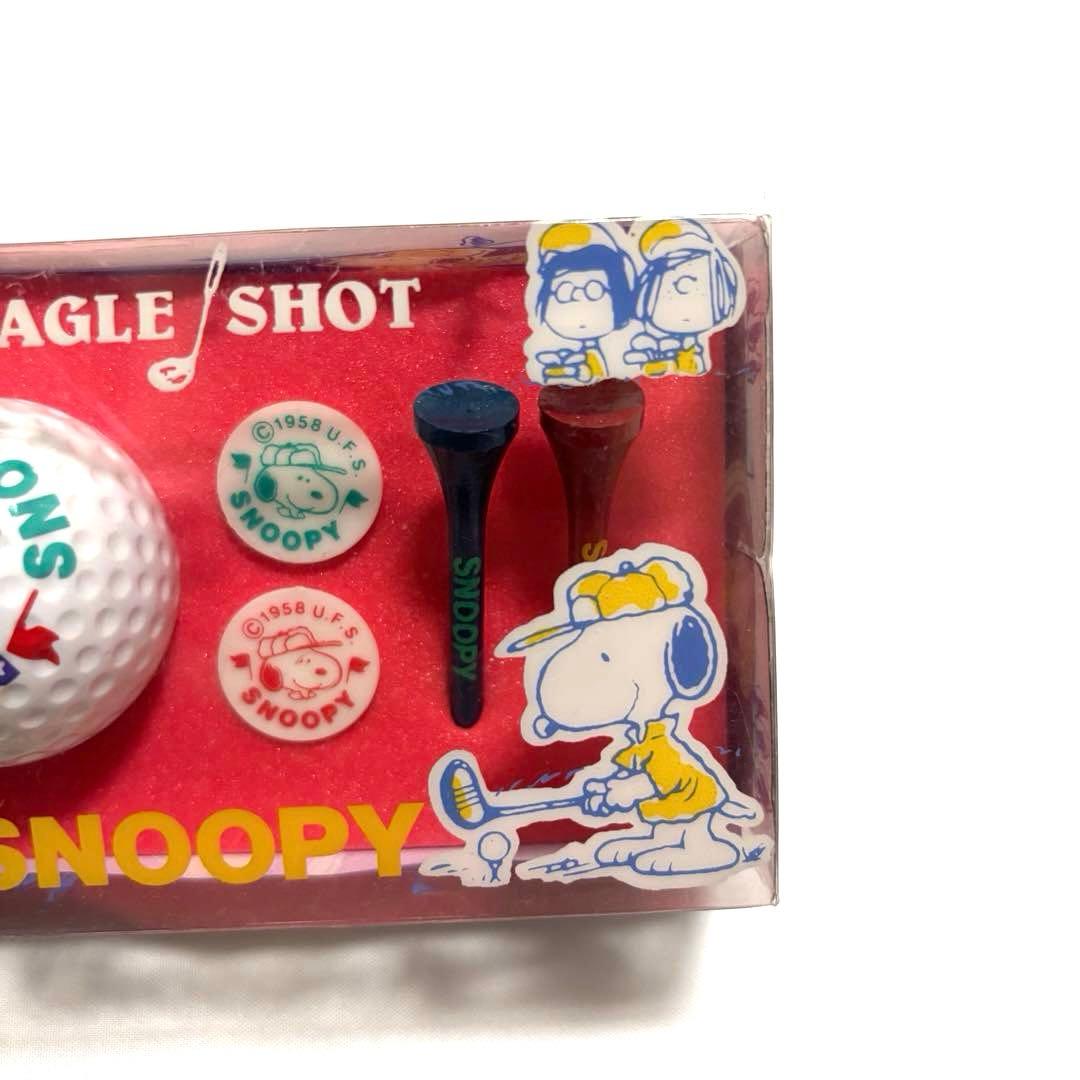希少 SNOOPY スヌーピー ゴルフボール ティー 未使用 PEANUTS