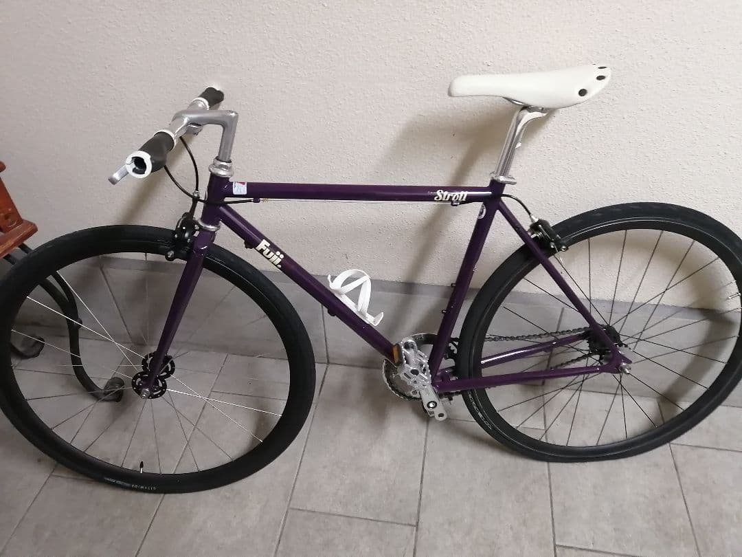 FUJIクロスバイク美品2台パープル