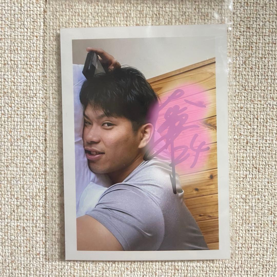 大城卓三 101smile トークショー 直筆サイン入りチェキ