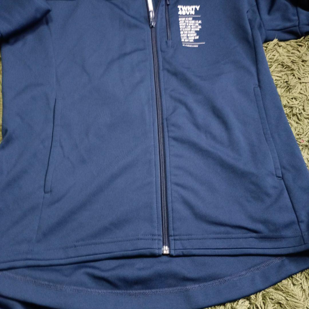 adidas TWNTY 4SVN ジャージ ネイビー（フード付）上下セット