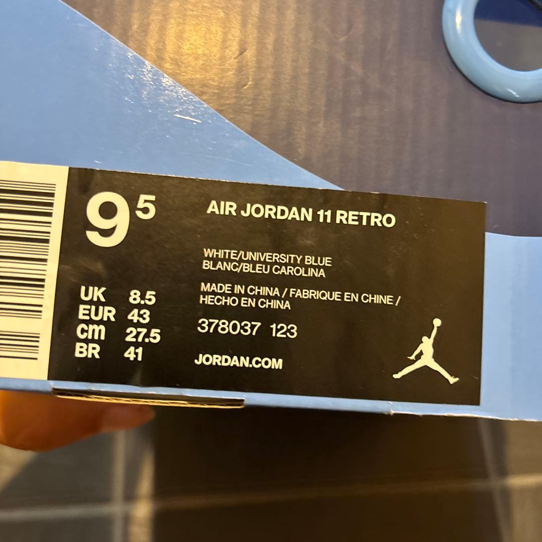 Air Jordan 11 ネイビー/ホワイト
