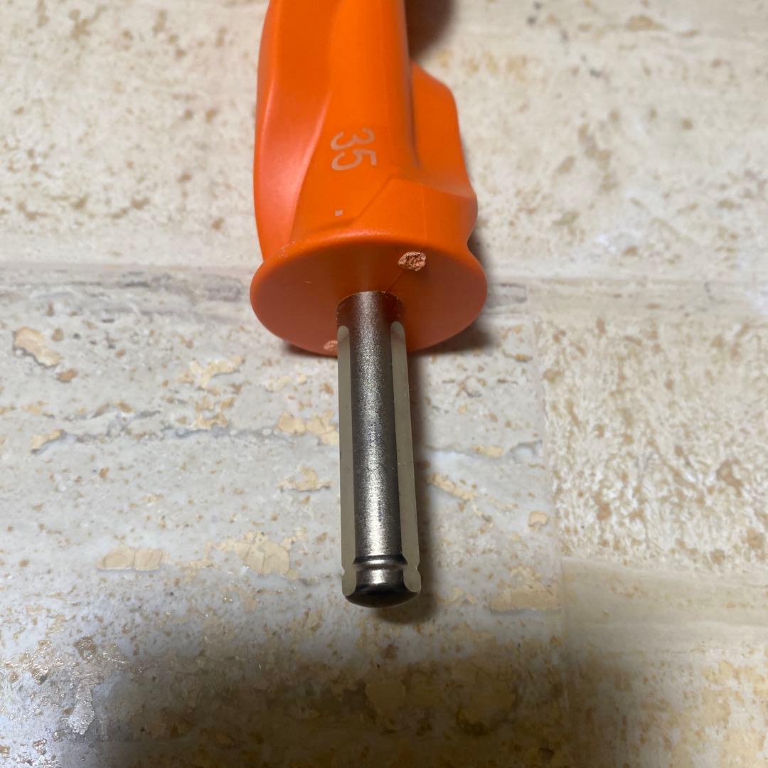 Orange Fox Drill Bit 35径 アルペンスキー用スノードリル
