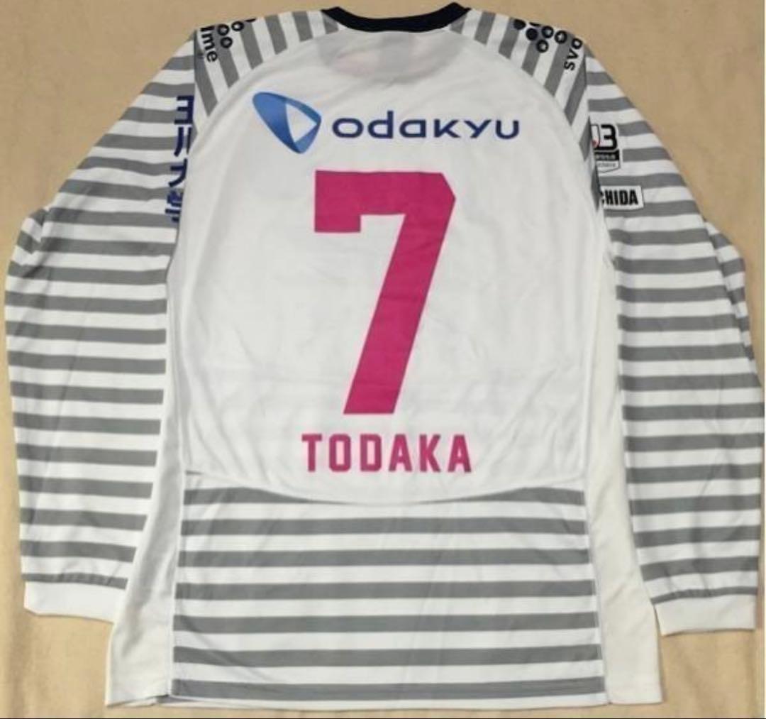 町田ゼルビア 実使用AWAYユニフォーム＃7戸高弘貴 Sサイズ