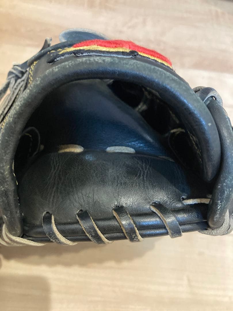 軟式グローブ　投手　左投　プロマーク　北米高級レザー