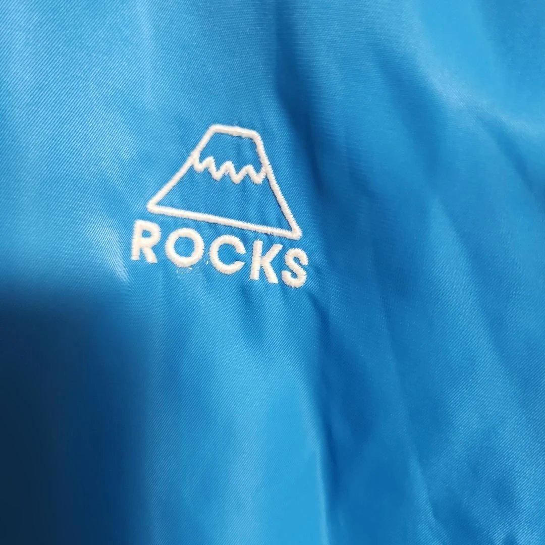 日本製　OZONE ROCKS ピステ ウィンドブレーカー 青