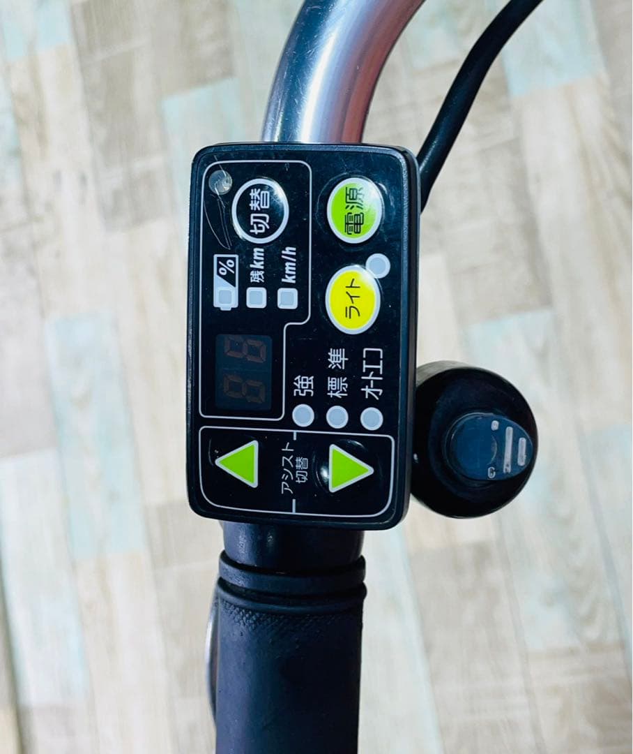 K2104 電動自転車ブリヂストン子供乗せ 26インチ HYDEE 8.7Ah