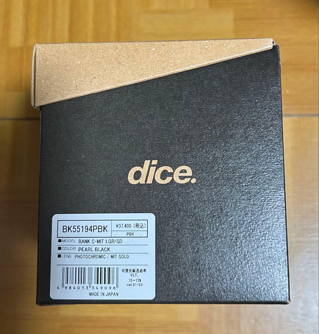 DICE新品BANKゴーグル 調光MITブラック人気モデル 23%OFFダイス