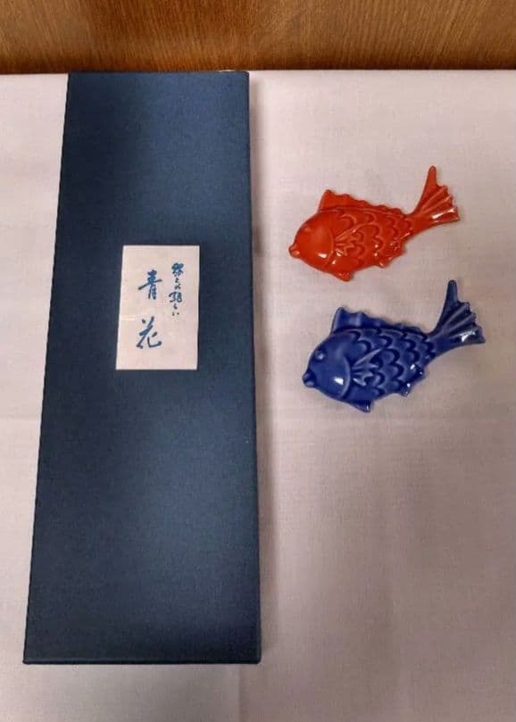 コロプラ しん窯 青花 有田焼き 目立ち鯛 5個セット
