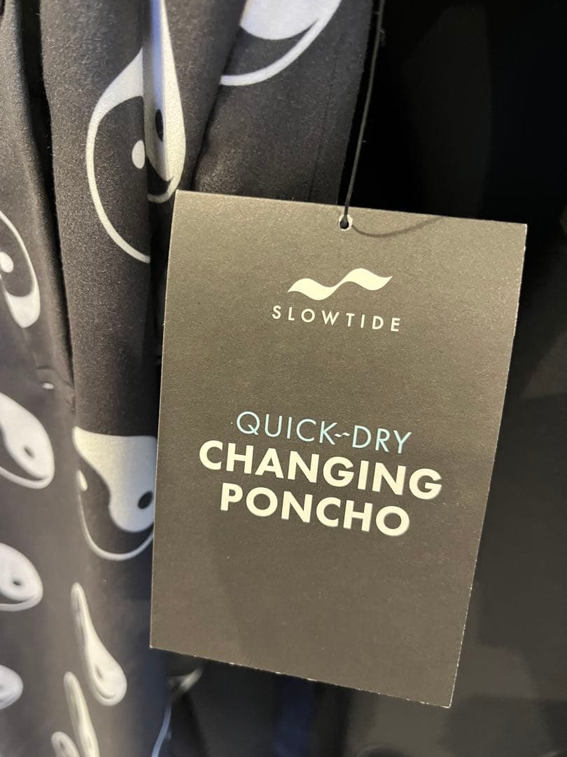SLOWTIDE クイックドライ チェンジングポンチョ L-XL