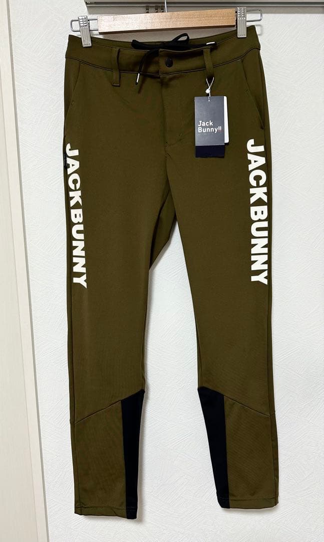 Jack Bunny オリーブ スリムフィットパンツ　新品タグ付