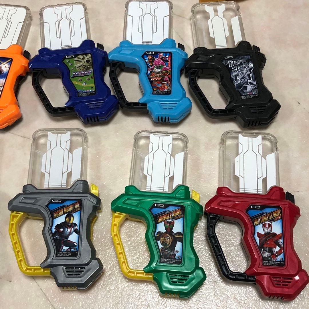仮面ライダーエグゼイド DXガシャット 15個まとめ