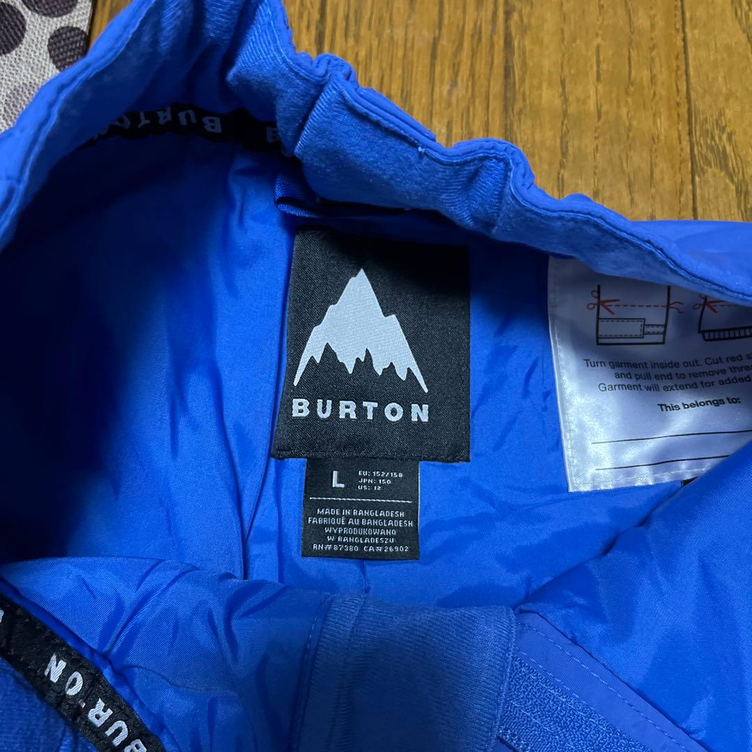 BURTON スノーボードウェア キッズ　L ブルー