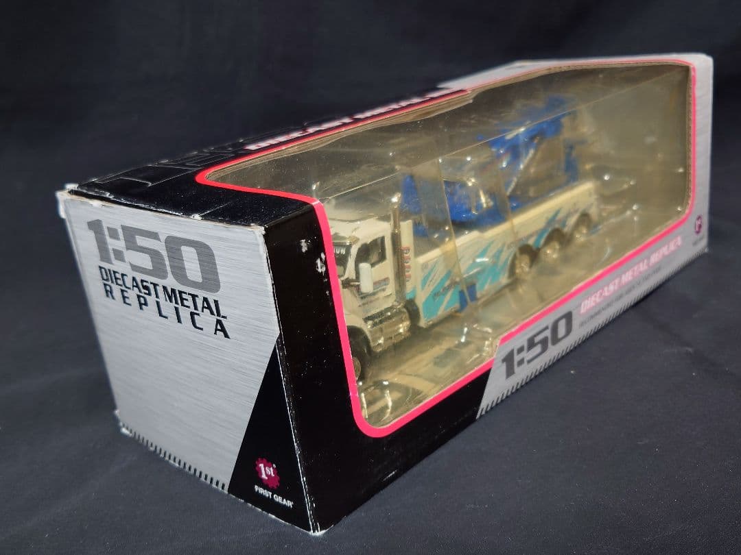 FirstGearアメリカトラック野郎レッカー車ミニカーKenworthT880