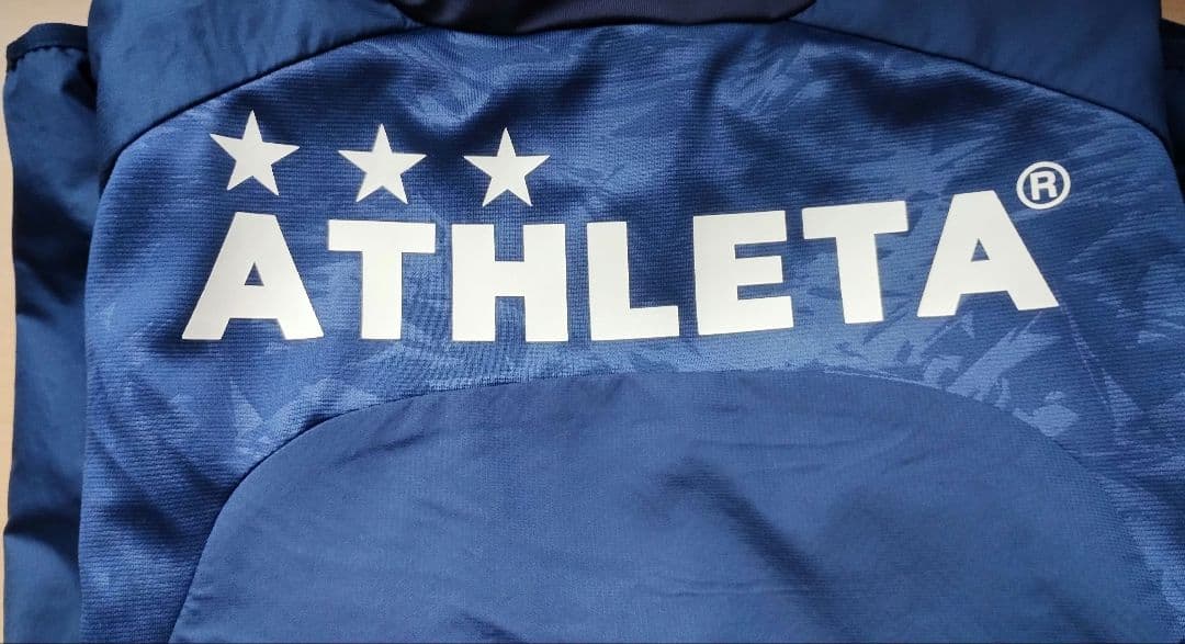 ATHLETA ピステ・ウィンドブレーカー 上下セット ネイビー